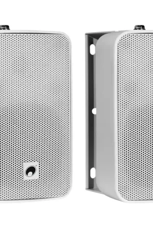 Qualité premium | OMNITRONIC Enceinte d'installation ODP-204 16 Ohm blanche 2x