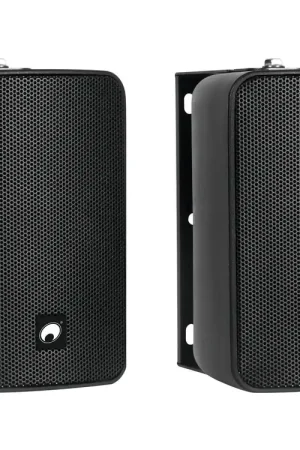 Disponible maintenant | OMNITRONIC Enceinte d'installation ODP-204T 100 V noire 2x