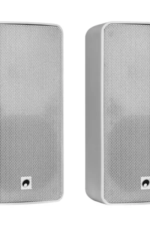 Prix réduit | OMNITRONIC Enceinte d'installation ODP-206T 100 V blanche 2x