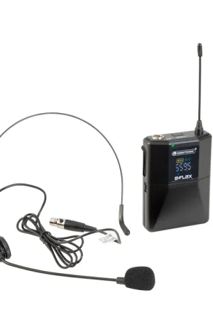 Achat sécurisé | OMNITRONIC UHF E-FLEX Bodypack 559-575 MHz