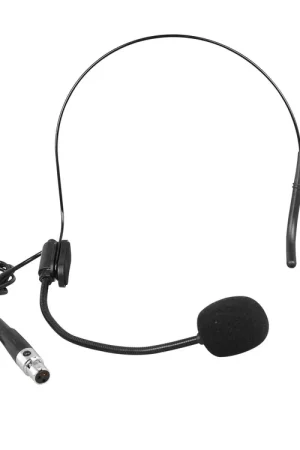 Achetez en ligne | OMNITRONIC Microphone serre-tête gamme UHF-E noir