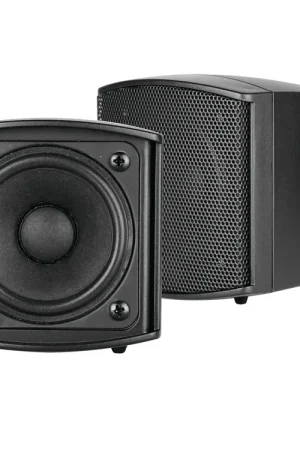 Bien noté - OMNITRONIC Enceinte murale OD-2T 100 V noire 2x