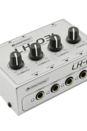 Tendance - OMNITRONIC Amplificateur de casque LH-031