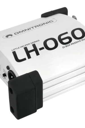 Tout juste disponible | OMNITRONIC Boîtier DI passif mixte LH-060 PRO