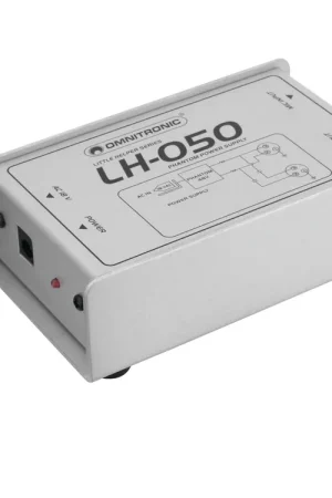 Tout nouveau | OMNITRONIC Adaptateur d'alimentation fantôme LH-050
