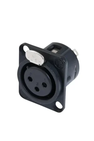 NEUTRIK Connecteur encastrable XLR 3 broches NC3FDL-1-BAG - Prix choc