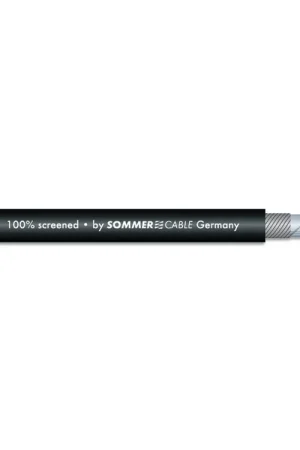 SOMMER CABLE Câble de microphone 2 x 0,50 100 m noir SC-Primus | Tout juste disponible