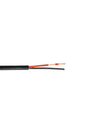 HELUKABEL Câble de haut-parleur 2 x 1,5 100 m noir FRNC - Livraison express