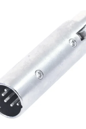 Disponible à la commande | OMNITRONIC Adaptateur 3 broches XLR(F) / 5 broches XLR(M)