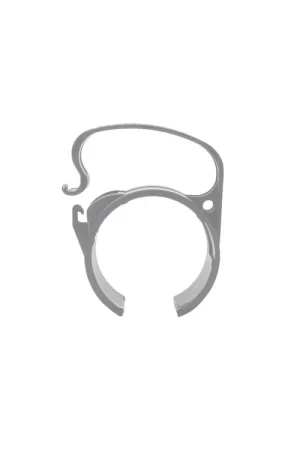 SNAP Agrafe de fixation light argent 4x - Envoi rapide