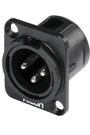 Prix en baisse - HICON Connecteur encastrable XLR 3 broches HI-X3DM-M