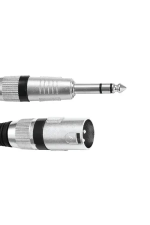Tout juste arrivé - OMNITRONIC Câble adaptateur XLR(M) / prise jack stéréo 0,9 m noir