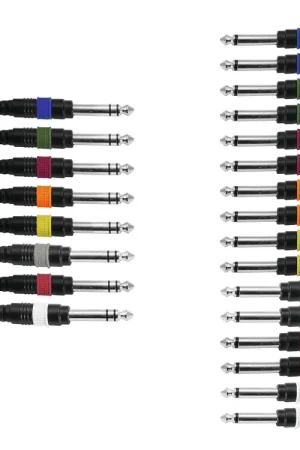 Derniers jours - OMNITRONIC Câble snake 8 x prise jack / 16 x prise jack mono 15 m