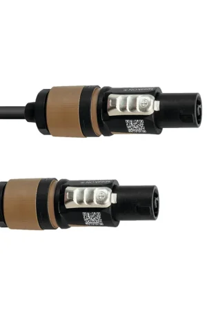 Nouveauté - PSSO Câble de haut-parleur Speakon 2 x 4 5 m noir