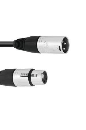 SOMMER CABLE Câble XLR 3 broches 0,5 m noir Neutrik - Bon plan
