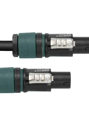 Nouveau produit - PSSO Câble de haut-parleur Speakon 4 x 2,5 5 m noir