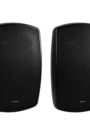 Liquidation | OMNITRONIC Enceinte murale OD-8 8 Ohm noire 2x