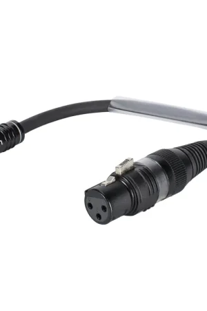 Super prix - SOMMER CABLE Câble adaptateur XLR(F) / RCA(M) 0,15 m noir