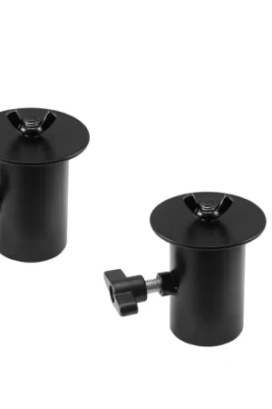 Haute qualité - OMNITRONIC Insert pour pied BOB-4 noir 2x