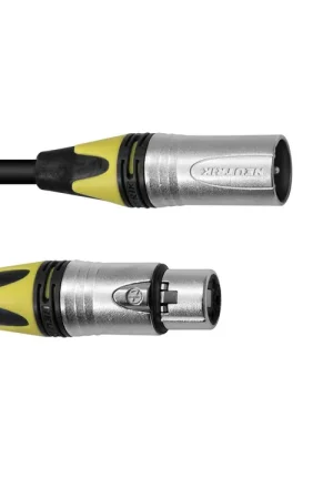 PSSO Câble XLR COL 3 broches 20 m noir Neutrik - Bientôt épuisé