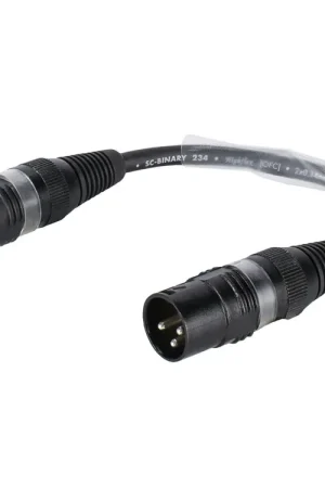 Soldes | SOMMER CABLE Câble adaptateur 3 broches XLR(M) / 5 broches XLR(F) noir