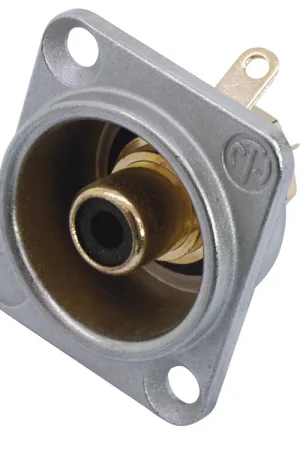 NEUTRIK Connecteur encastrable RCA noir NF2D0 | Prix avantageux