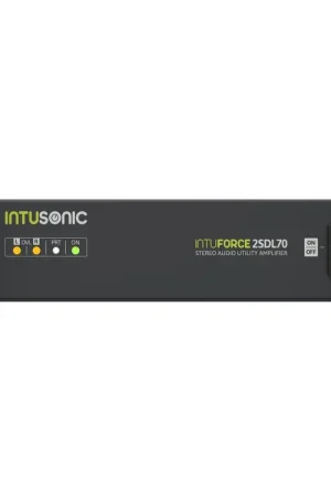 INTUSONIC 2SDL70 amplificateur de classe D 2 x 65 W - Profitez-en