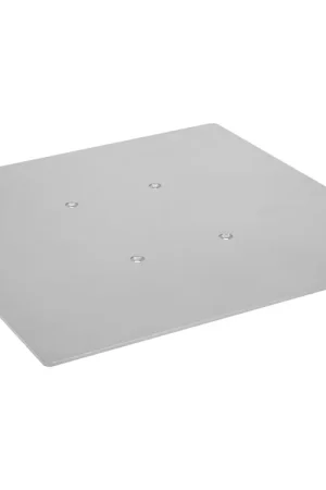DECOTRUSS Plaque de base Quad 500 argent - Offre exceptionnelle