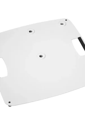 Incontournable | OMNITRONIC BPS-3 pied pour enceinte/plaque de base blanc