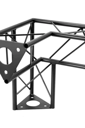 DECOTRUSS SAL-33 Corner 3-way / right, black | Nouveau