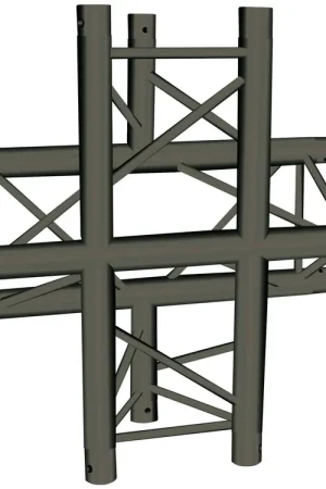Prêt à expédier - ALUTRUSS Élément en croix 4 voies S-PAC-41 SU TRILOCK
