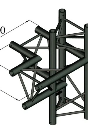 À ne pas manquer | ALUTRUSS Élément 4 voies / gauche S-PAC-44 TRILOCK