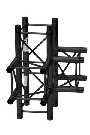 Prix mini - ALUTRUSS Élément en T 4 voies noir DQ4-SPAT42 DECOLOCK