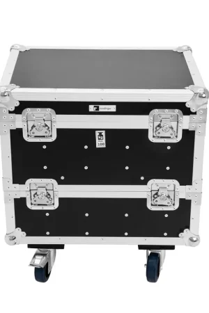 Commandez dès maintenant - ROADINGER Flightcase 8x IP PIX Strobe RGB CW+WW with wheels