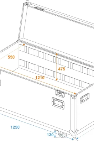 Réduction spéciale - ROADINGER Mallette Tour universelle 120 cm à roulettes