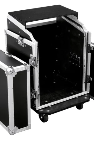 Nouveau lancement | ROADINGER Mallette spéciale combinée LS5 rack d'ordinateur portable, 12HE