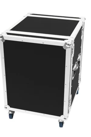 ROADINGER Rack d'amplificateur PR-2, 14HE, profondeur 47 cm à roulettes - Dernière chance