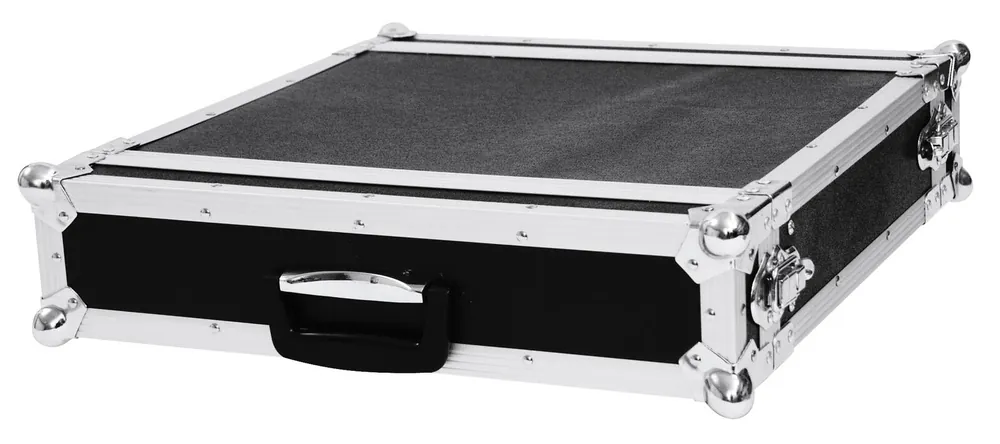 Qualité premium | ROADINGER Rack d'effets CO DD, 2HE, profondeur 40 cm, noir
