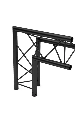 ALUTRUSS Coin 2 voies 90° noir DQ3-SPAC21 DECOLOCK - Offre limitée