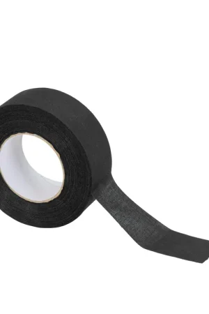 ruban adhésif textile 50 mm x 50 m noir - Meilleur prix