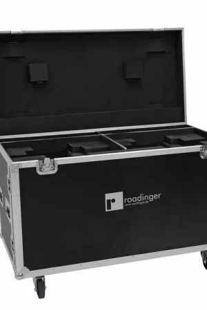 ROADINGER Flightcase 2x DMH-640 with wheels - Prix spécial