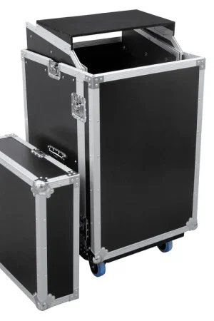 Bonne affaire | ROADINGER Mallette spéciale combinée LS5 rack d'ordinateur portable, 17HE