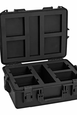 ROADINGER Plastic Case for 4x AKKU UP-4 QCL Spot QuickDMX MK2 | Excellente qualité