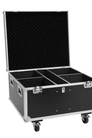 Bien noté - ROADINGER Flightcase 4x THA-100F MK3 with wheels