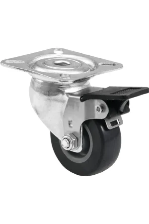 Best-seller - ROADINGER Roue pivotante 50 mm grise à frein