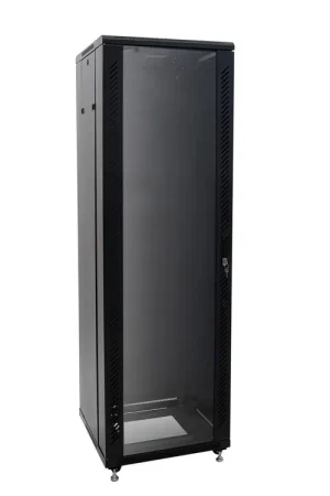ROADINGER SSC-40 Steel Cabinet with Glass Door 40U | Réduction spéciale