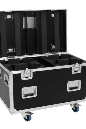 Petit prix | ROADINGER Flightcase HIGHLINE 4x LED IP TMH-H420 WASH
