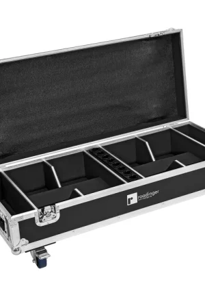 Tout juste arrivé - ROADINGER Flightcase 8x AKKU IP UP-4 QuickDMX avec fonction de recharge