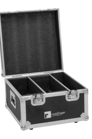 ROADINGER Flightcase 2x LED CLS-18 QCL RGB/WW - Best-seller