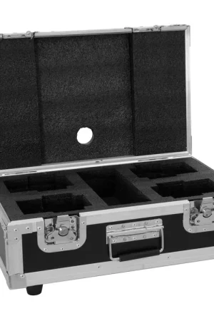 ROADINGER Flightcase 4 x AKKU Dot 1 RGB/WW QuickDMX - Disponible dès maintenant